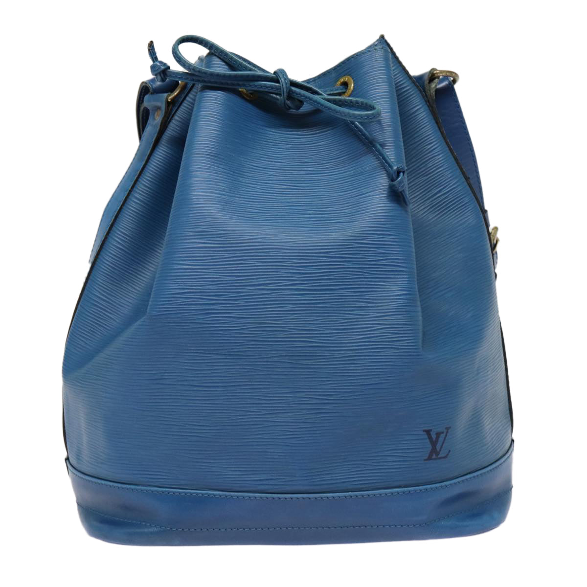 LOUIS VUITTON Epi Noe Shoulder Bag Toledo Blue M44005 LV Auth 87510