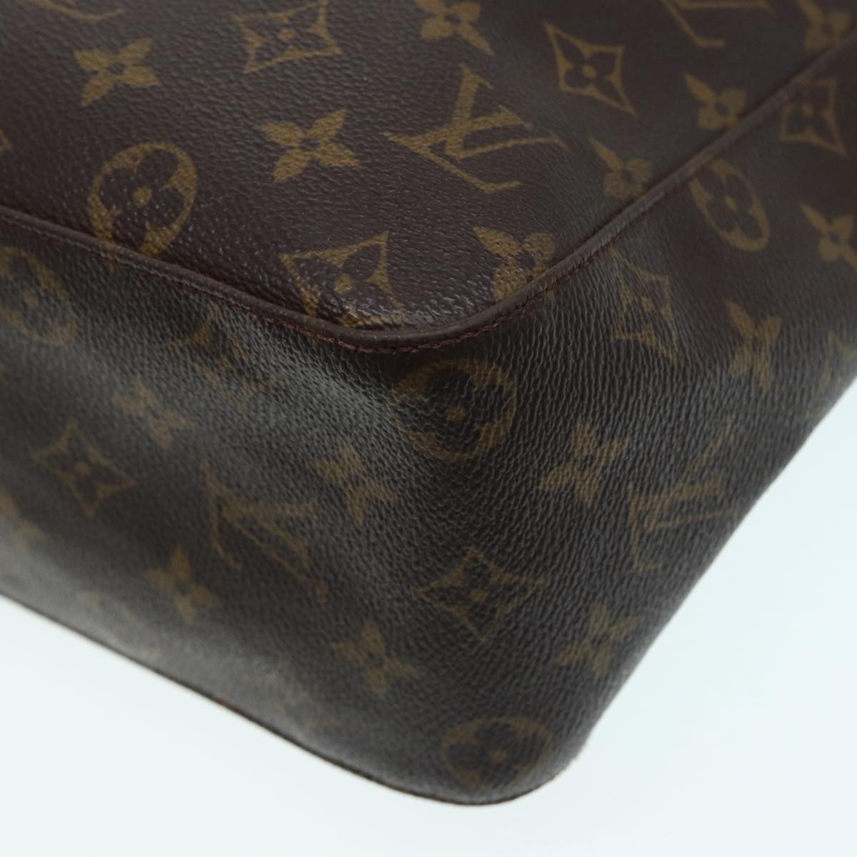LOUIS VUITTON Monogram Looping GM Shoulder Bag M51145 LV Auth 87586