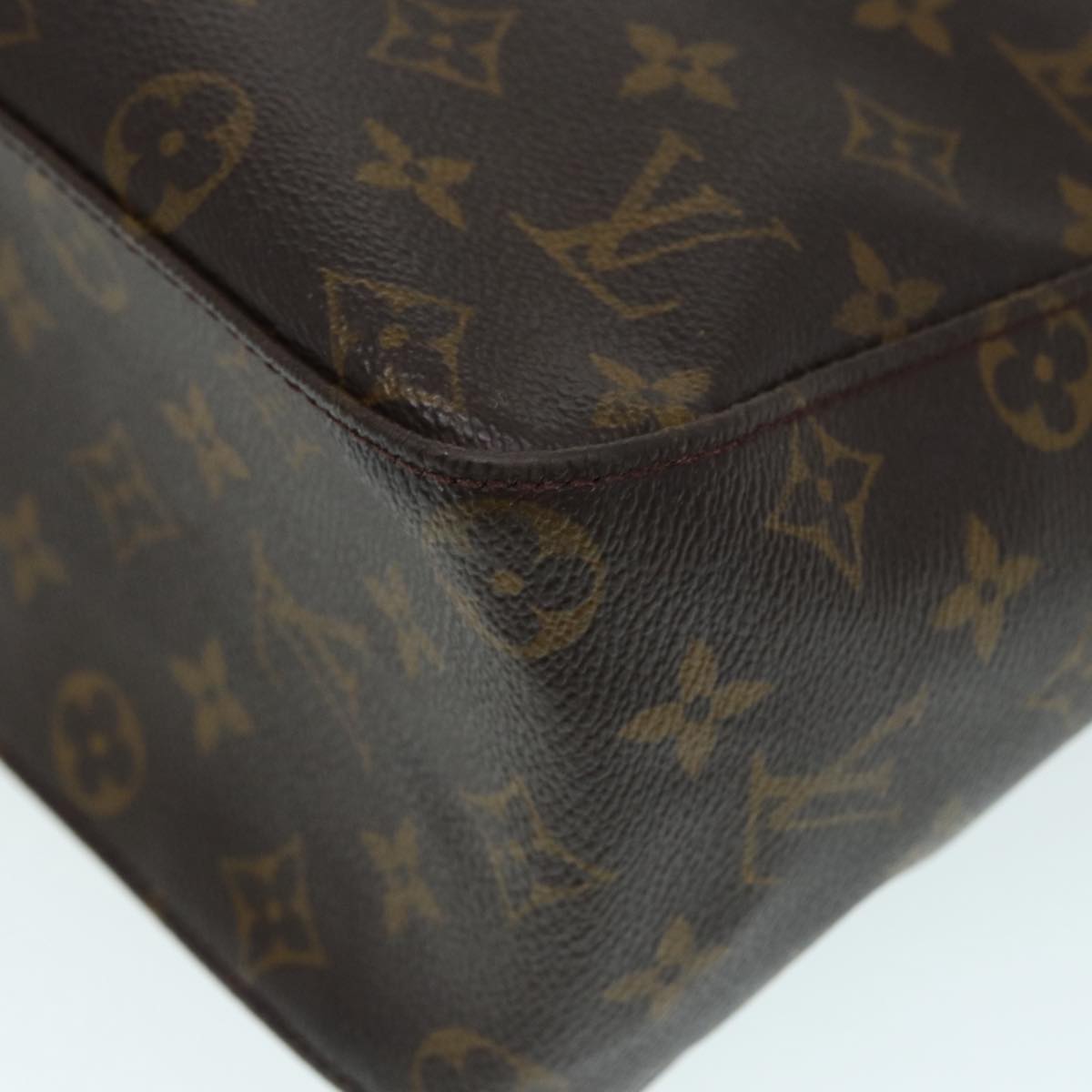 LOUIS VUITTON Monogram Looping GM Shoulder Bag M51145 LV Auth 87587
