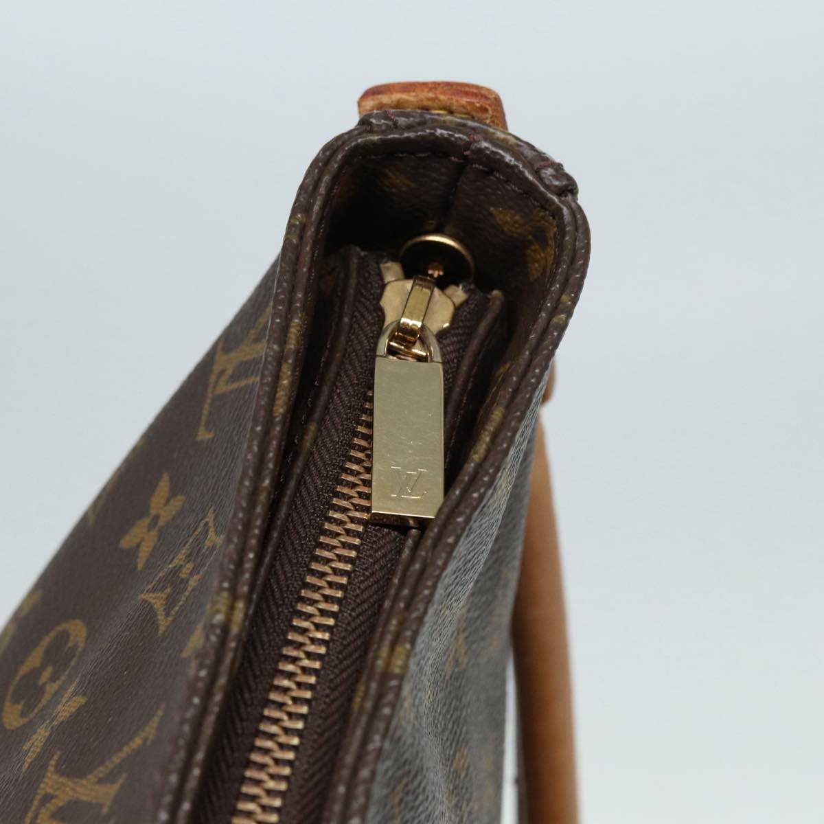 LOUIS VUITTON Monogram Looping GM Shoulder Bag M51145 LV Auth 87587