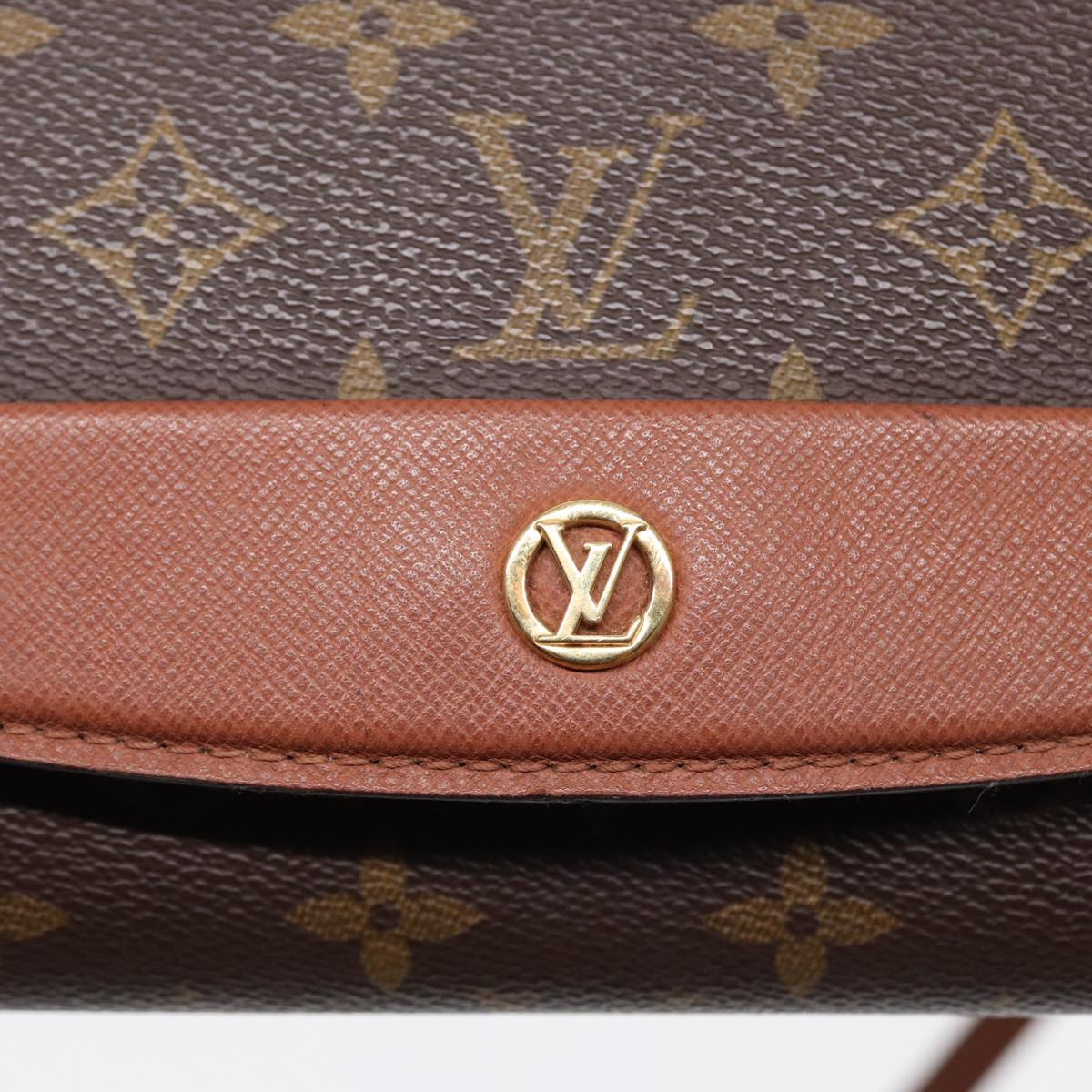 LOUIS VUITTON Monogram Bordeaux 24 Shoulder Bag M51798 LV Auth 87595