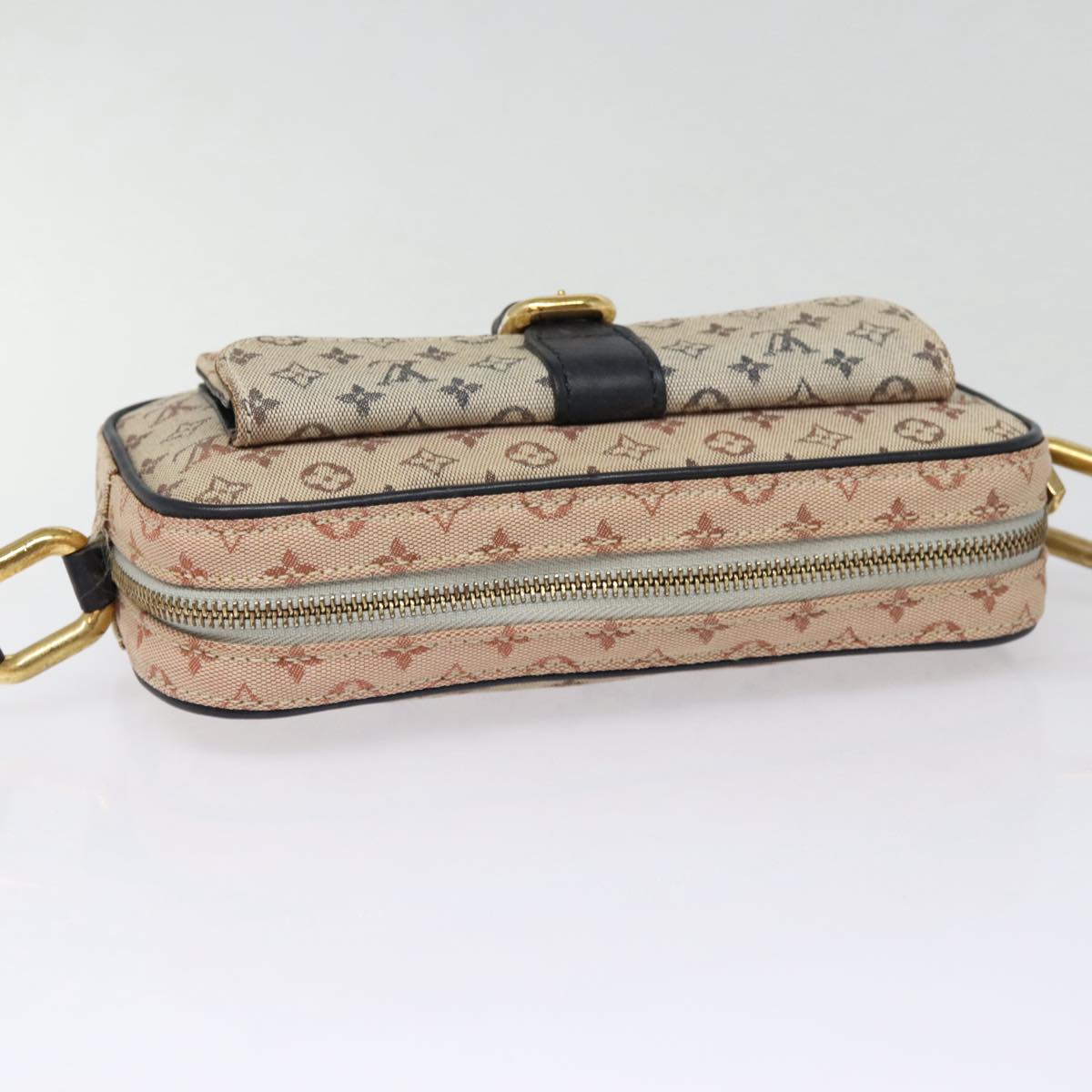 LOUIS VUITTON Monogram Mini Juliet MM Shoulder Bag Blue M92004 LV Auth 87603