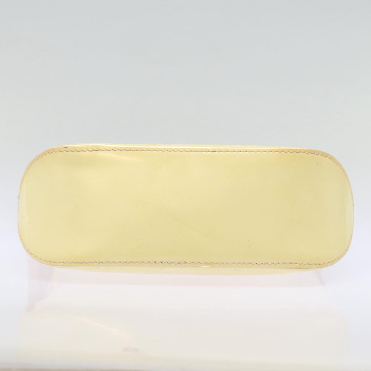 LOUIS VUITTON Monogram Vernis Minna Street Shoulder Bag Perle M91509 Auth 87870