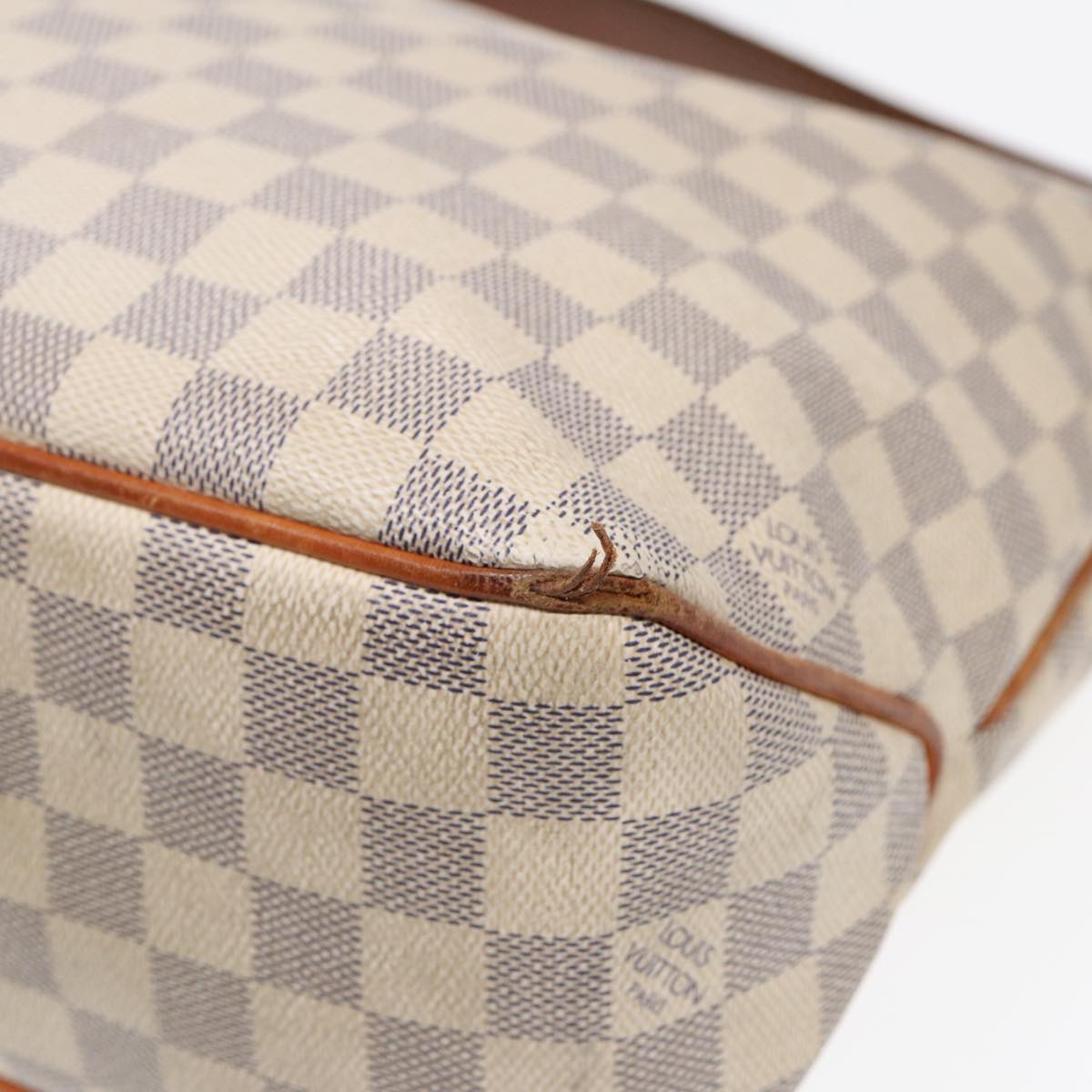 LOUIS VUITTON Damier Azur Delightful PM Shoulder Bag N41447 LV Auth 87896