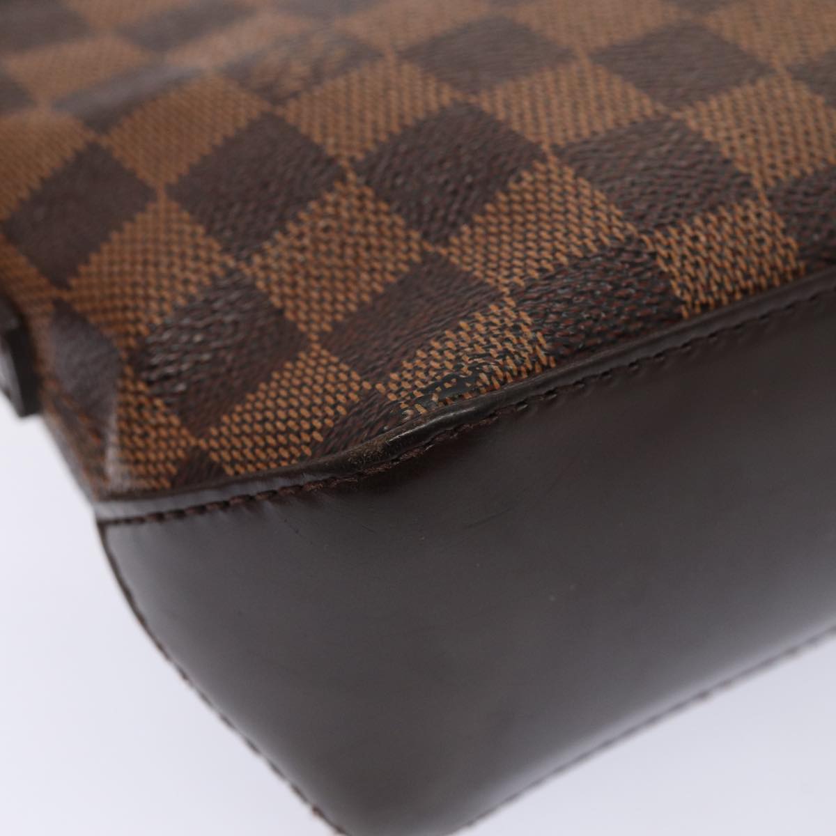 LOUIS VUITTON Damier Ebene Trotteur Shoulder Bag M51240 LV Auth 87972A