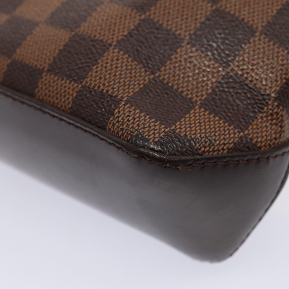 LOUIS VUITTON Damier Ebene Trotteur Shoulder Bag M51240 LV Auth 87972A