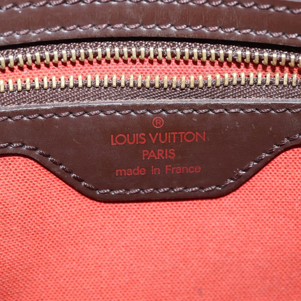 LOUIS VUITTON Damier Ebene Trotteur Shoulder Bag M51240 LV Auth 87972A
