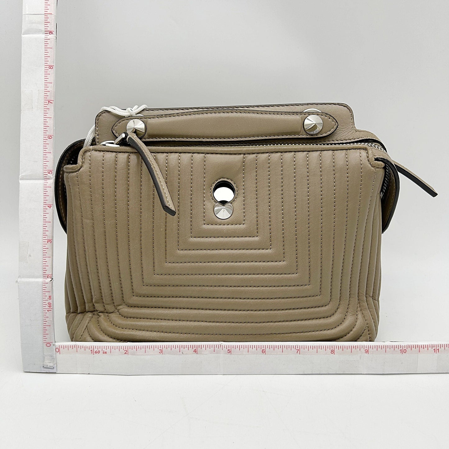 Fendi Leather Dotcom Click Small - Blue Shoulder Bags, Handbags LA15425