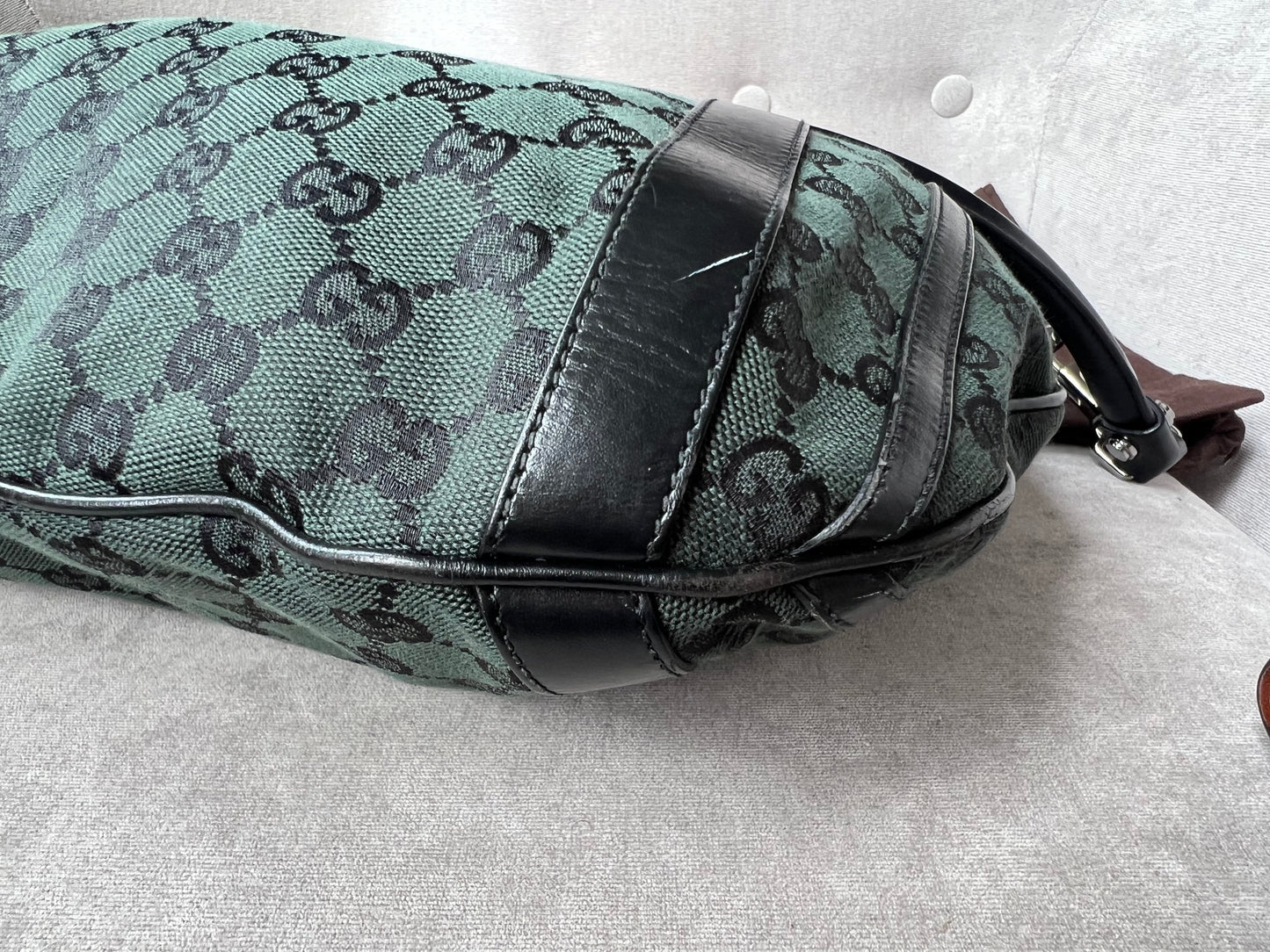 Gucci Abbey Convertible GG Canvas Tote