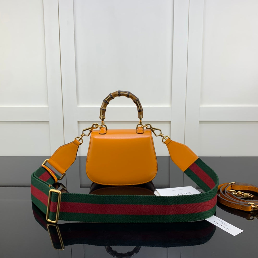 BOLSA GUCCI BAMBOO 1947 PEQUENA 17