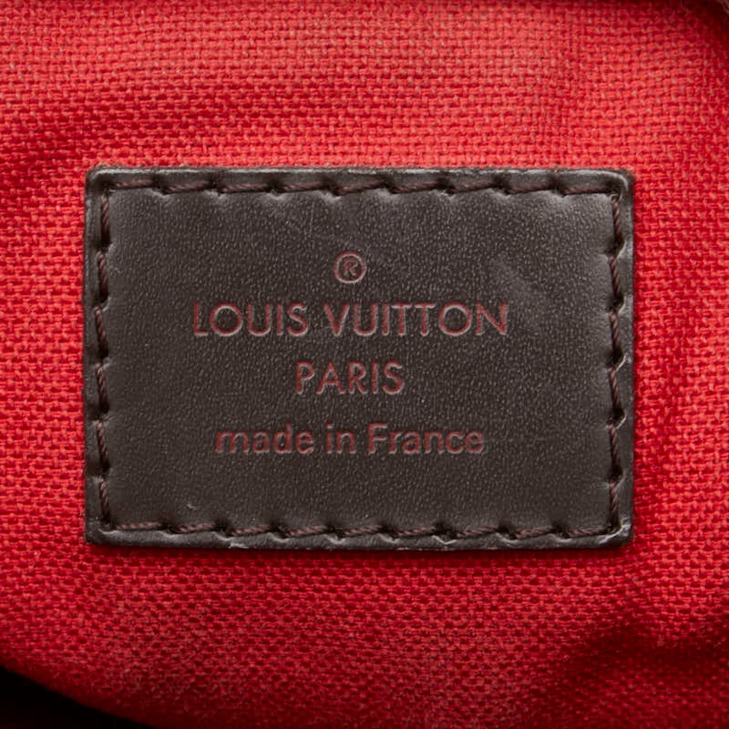 Louis Vuitton  Damier Canvas Pvc Leather Handbag Shoulder Bag