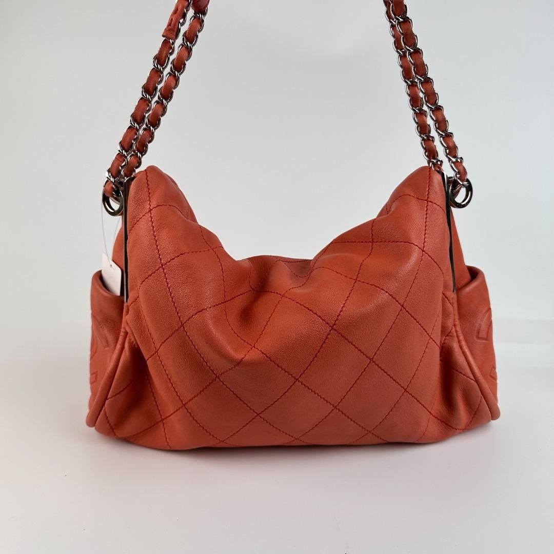 Chanel Small Ultimate Soft Hobo - Orange Shoulder Bags, Handbags MR