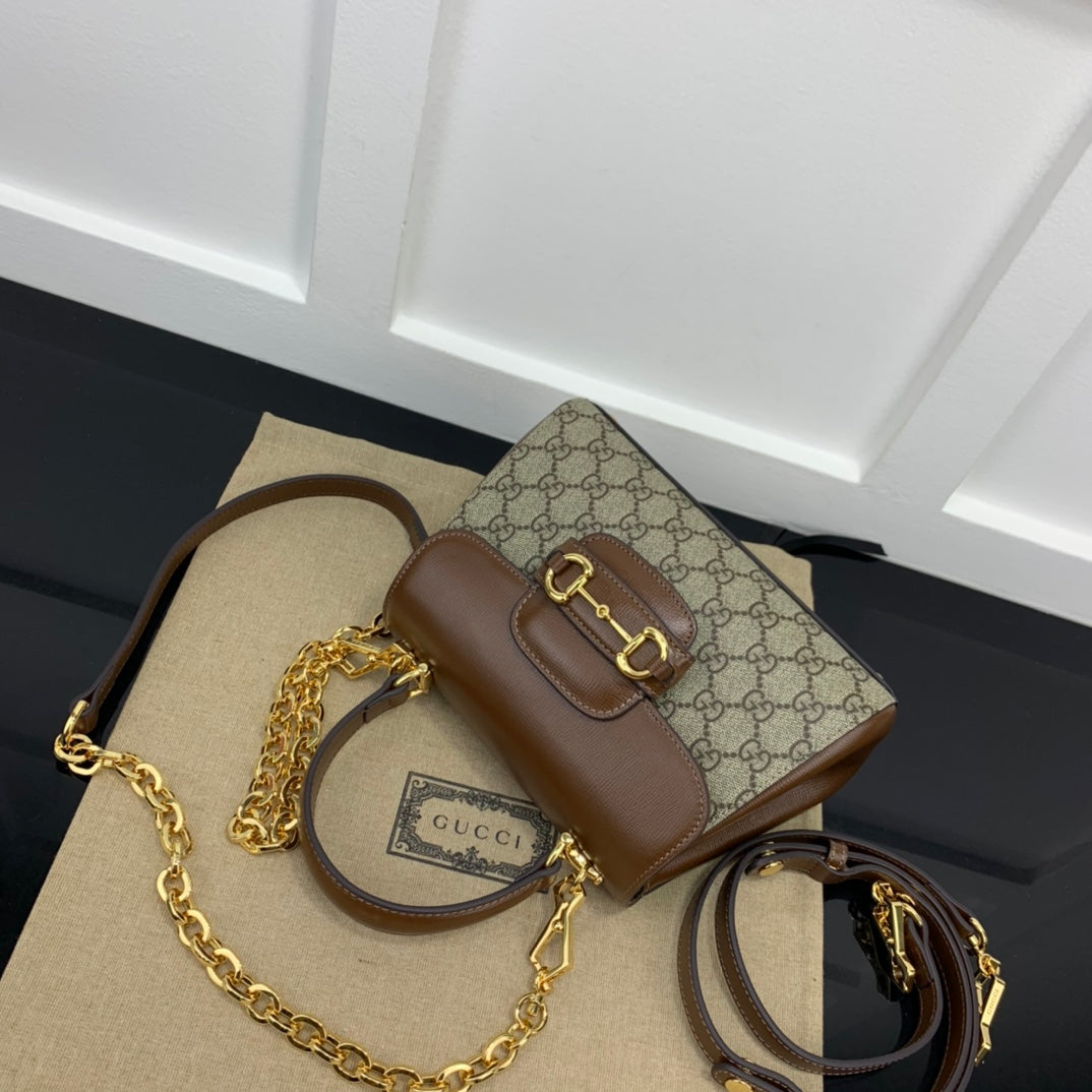 BOLSA GUCCI HORSEBIT 1955 MINI 22