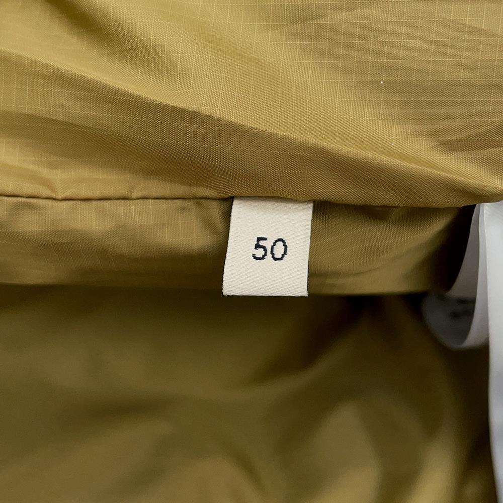 GUCCI Adidas Collaboration Macro GG Half Zip Jacket Size 50 Green 696651 Nylon100%