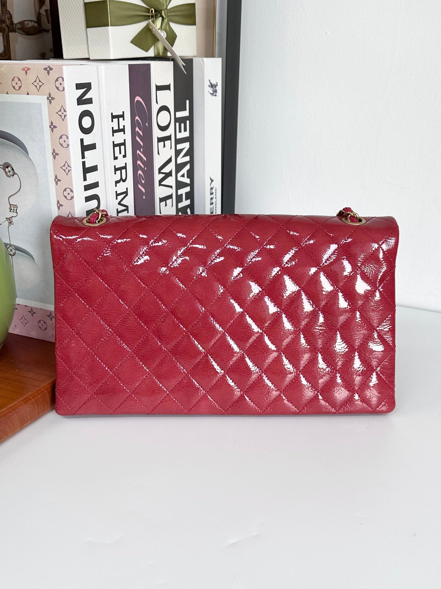 Chanel Pagoda Accordion Flap Bag - Red Shoulder Bags, Handbags #E