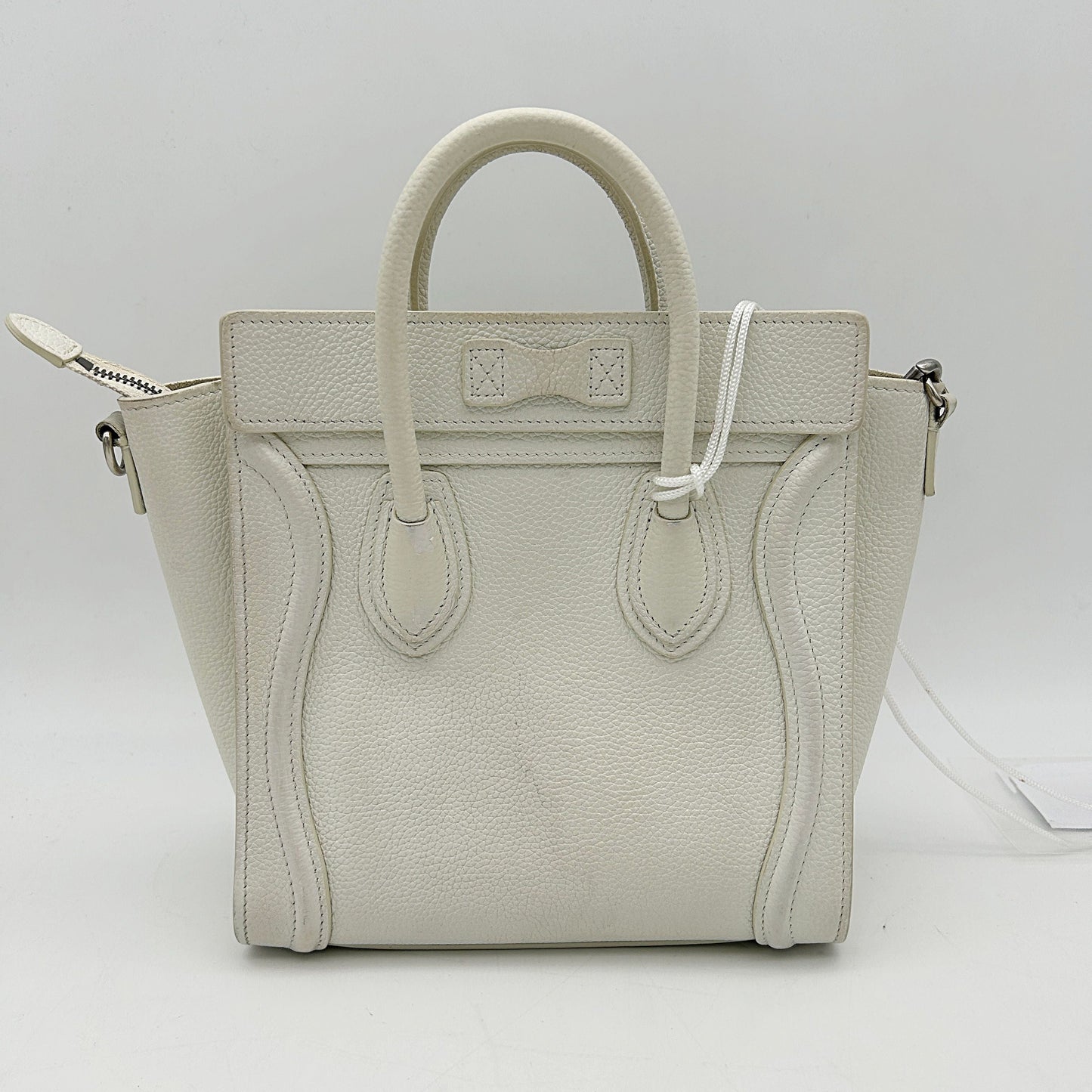 Celine Leather Luggage Micro - Neutrals Totes, Handbags LA43684
