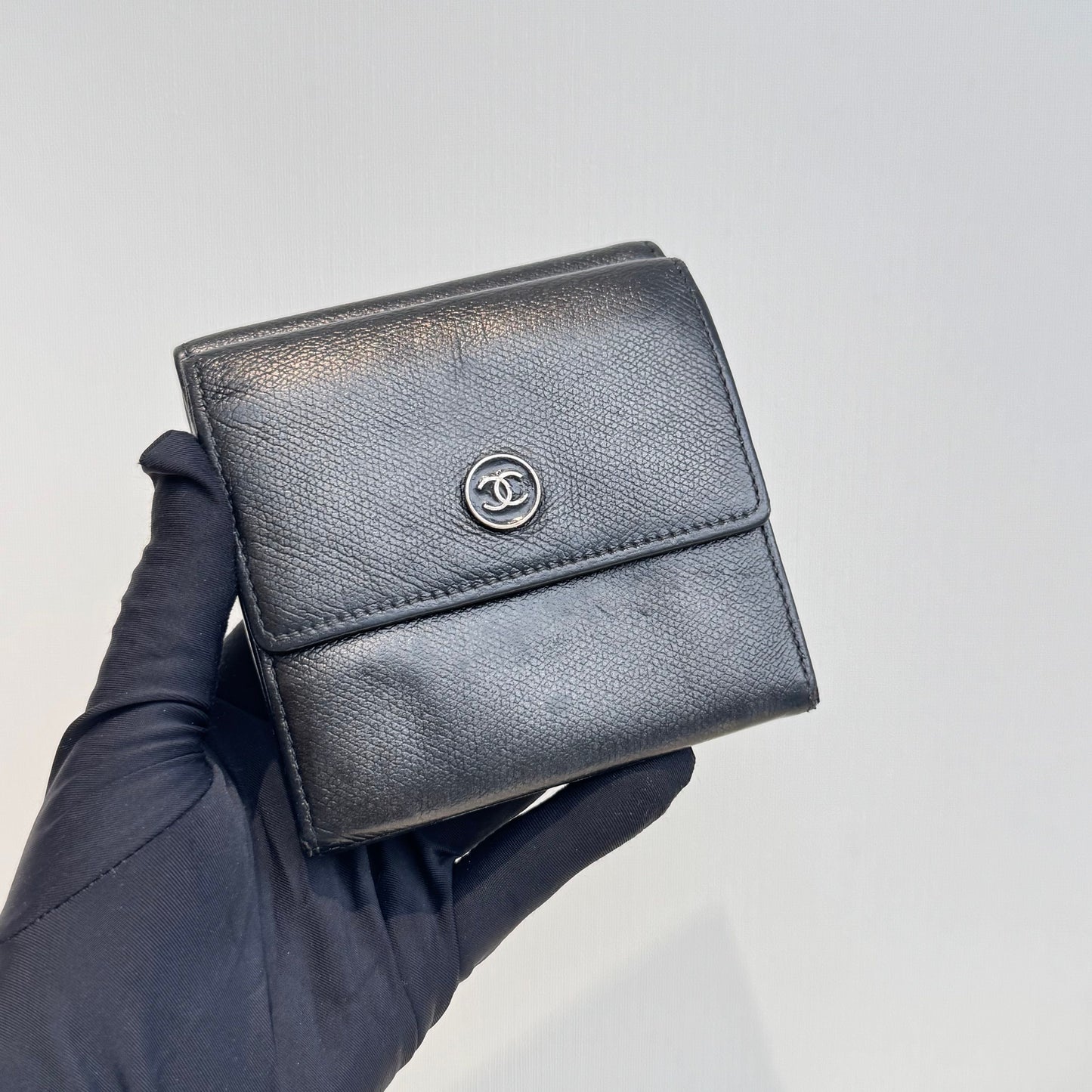 Ask for Bp💕Timeless/classique leather wallet Chanel Black in Leather 3224