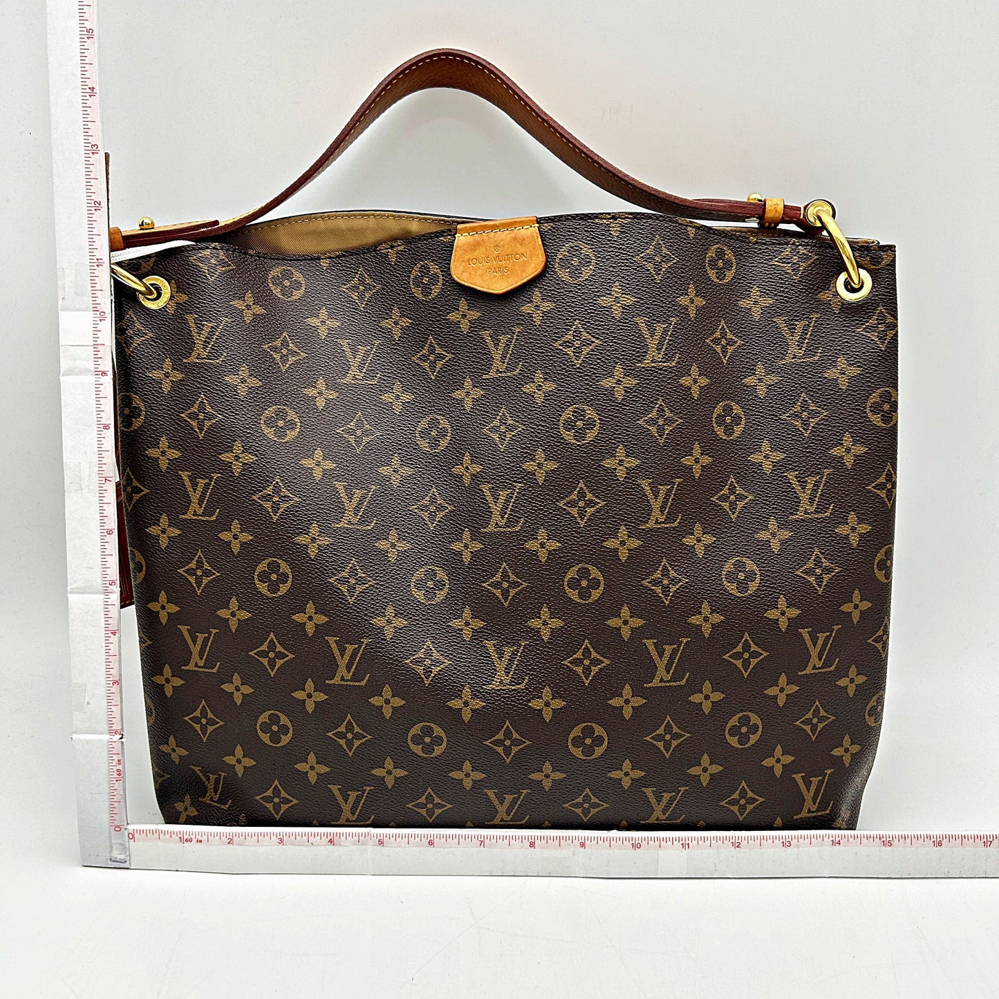 Louis Vuitton LV Monogram Graceful GM - Brown Shoulder Bags, Handbags LA32031