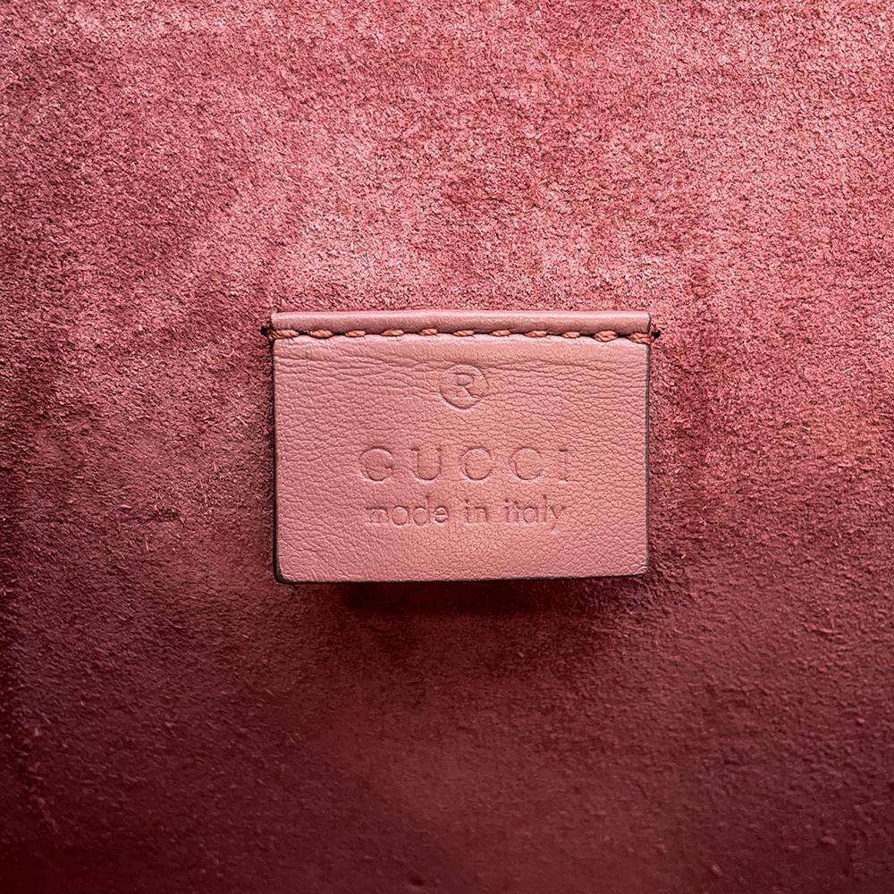 GUCCI Dionysus GG Blooms ChainShoulder Bag Brown/Red 400249 PVC suede