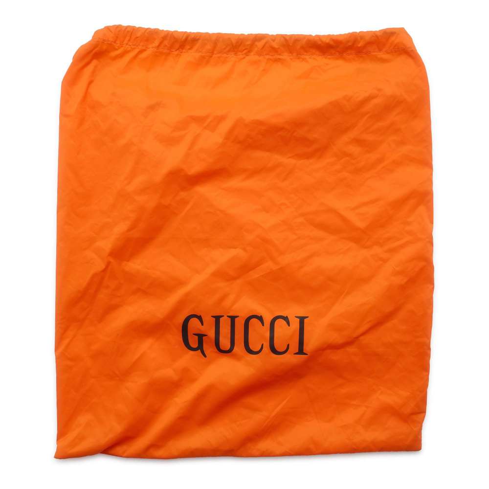 GUCCI GG Canvas Off the Grid 2way Shoulder Bag Orange/Black 625850 Nylon Leather