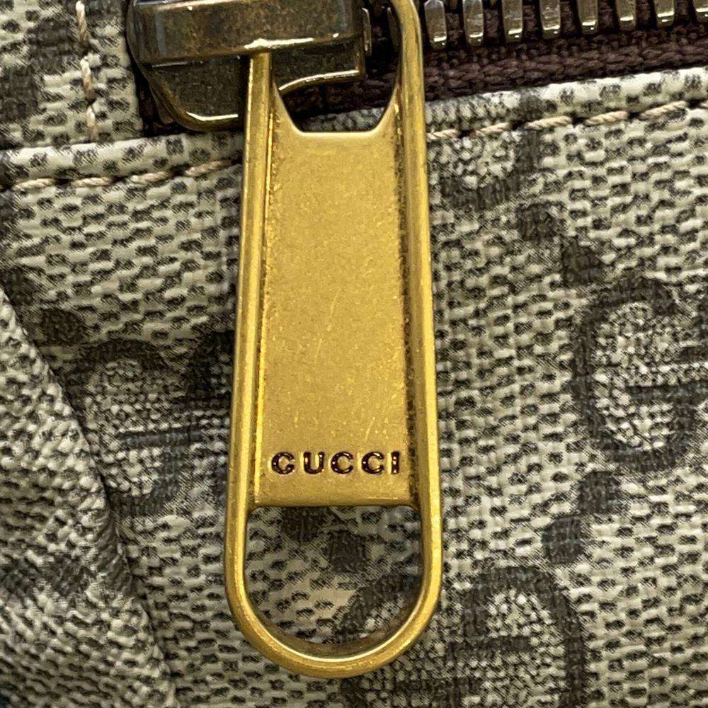 GUCCI GG Supreme Skateboard Backpack Beige/Brown 690999 GG SupremeCanvas