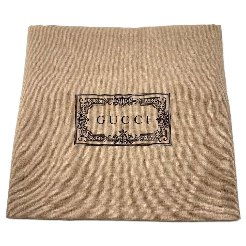 GUCCI Horsebit1955 Shoulder Bag Gray 700457 Leather