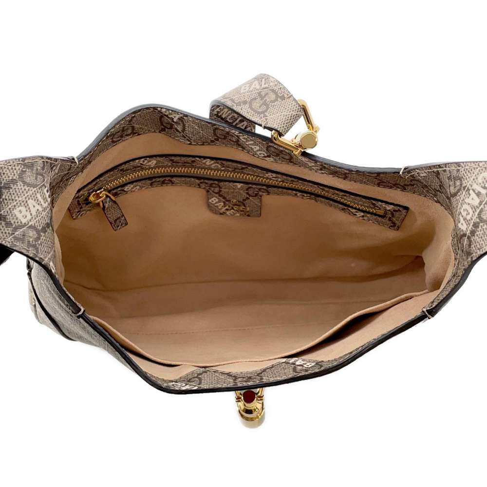 GUCCI Hacker Project Jackie 1961 Shoulder Bag Beige 636706 GG SupremeCanvas