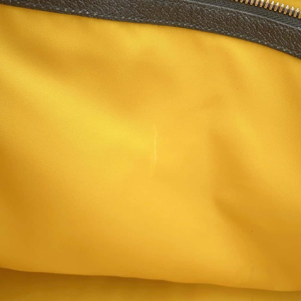 GUCCI Off the Grid 2way Tote Bag Yellow/Black 630353 Nylon Leather