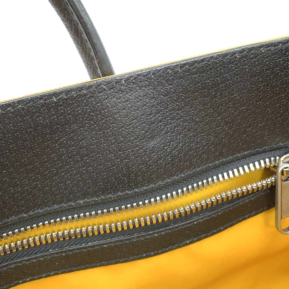 GUCCI Off the Grid 2way Tote Bag Yellow/Black 630353 Nylon Leather