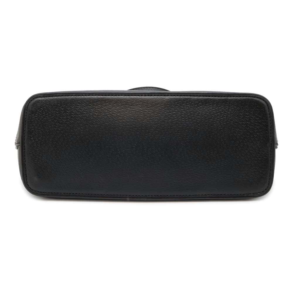 GUCCI Tote Bag Black 765043 Leather Size Small