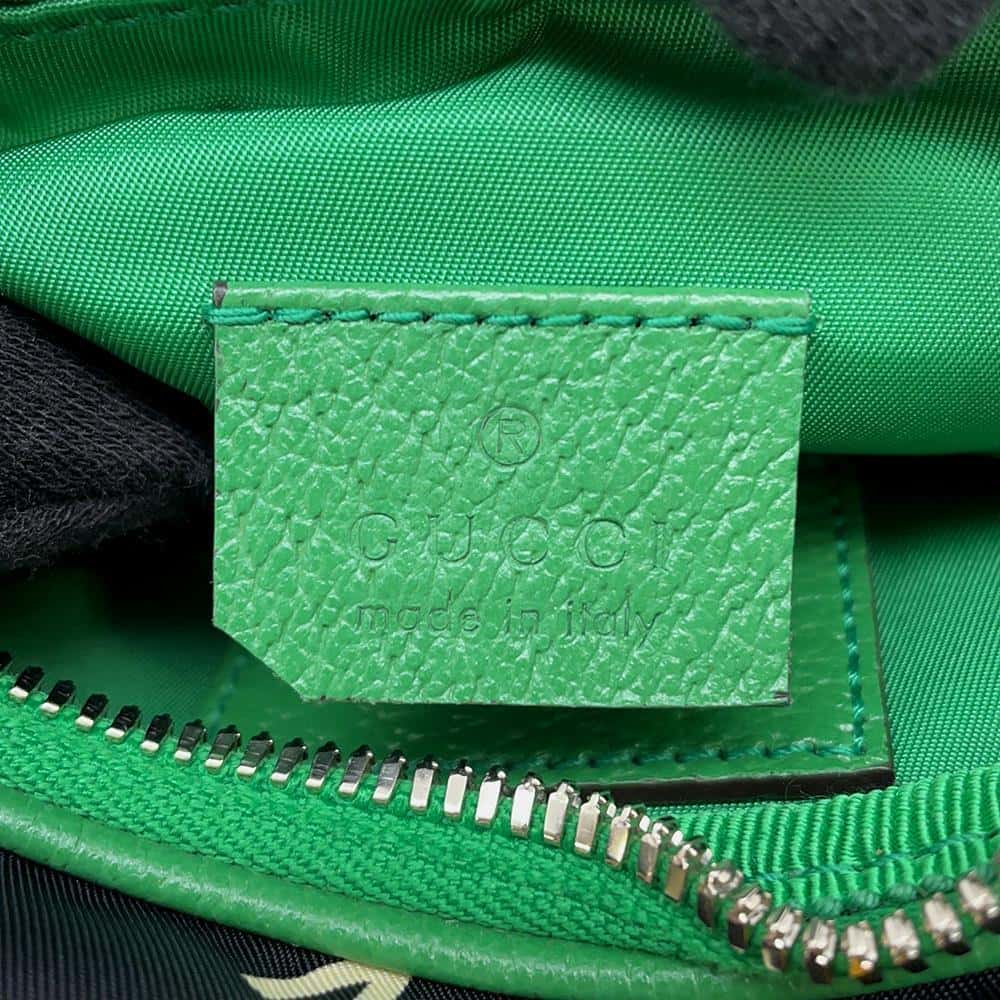 GUCCI North Face Collaboration Crossbody Bag Black/Multicolor 650299 Nylon