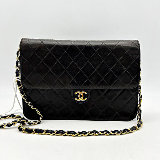 Pre-owned Chanel CC Quilted Flap Bag - Black Shoulder Bags LA23608