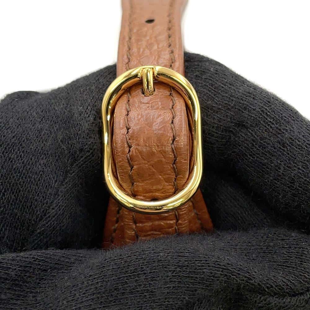 GUCCI GG Supreme Jackie1961 2wayShoulder Bag Blue/Brown 637092 Denim Leather