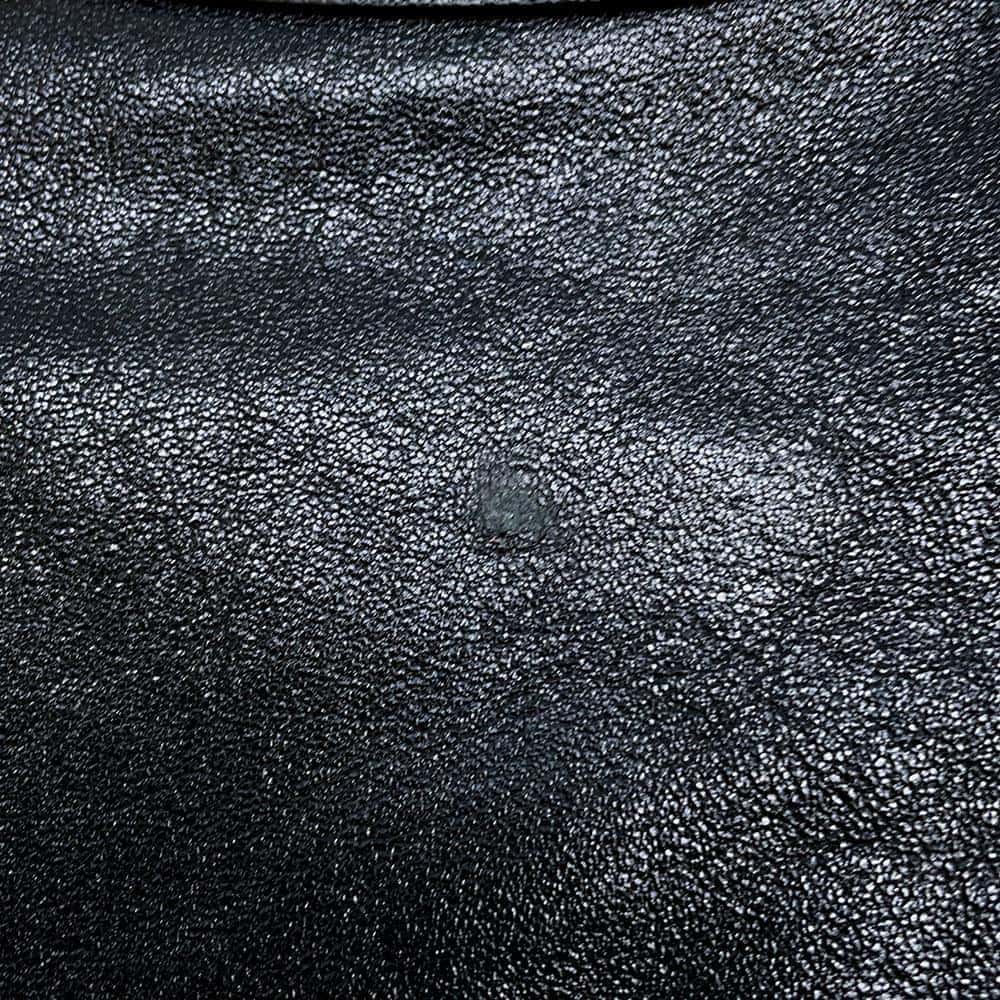 GUCCI Horsebit Shoulder Bag Black 602089 Leather