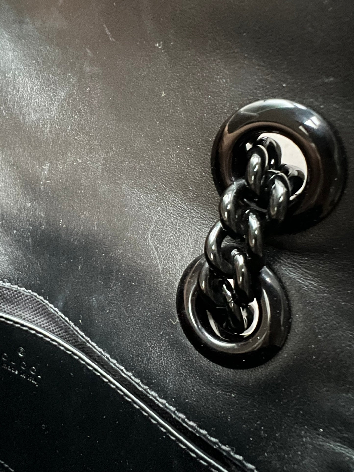 Gucci GG Black Marmont Mini Shoulder Bag