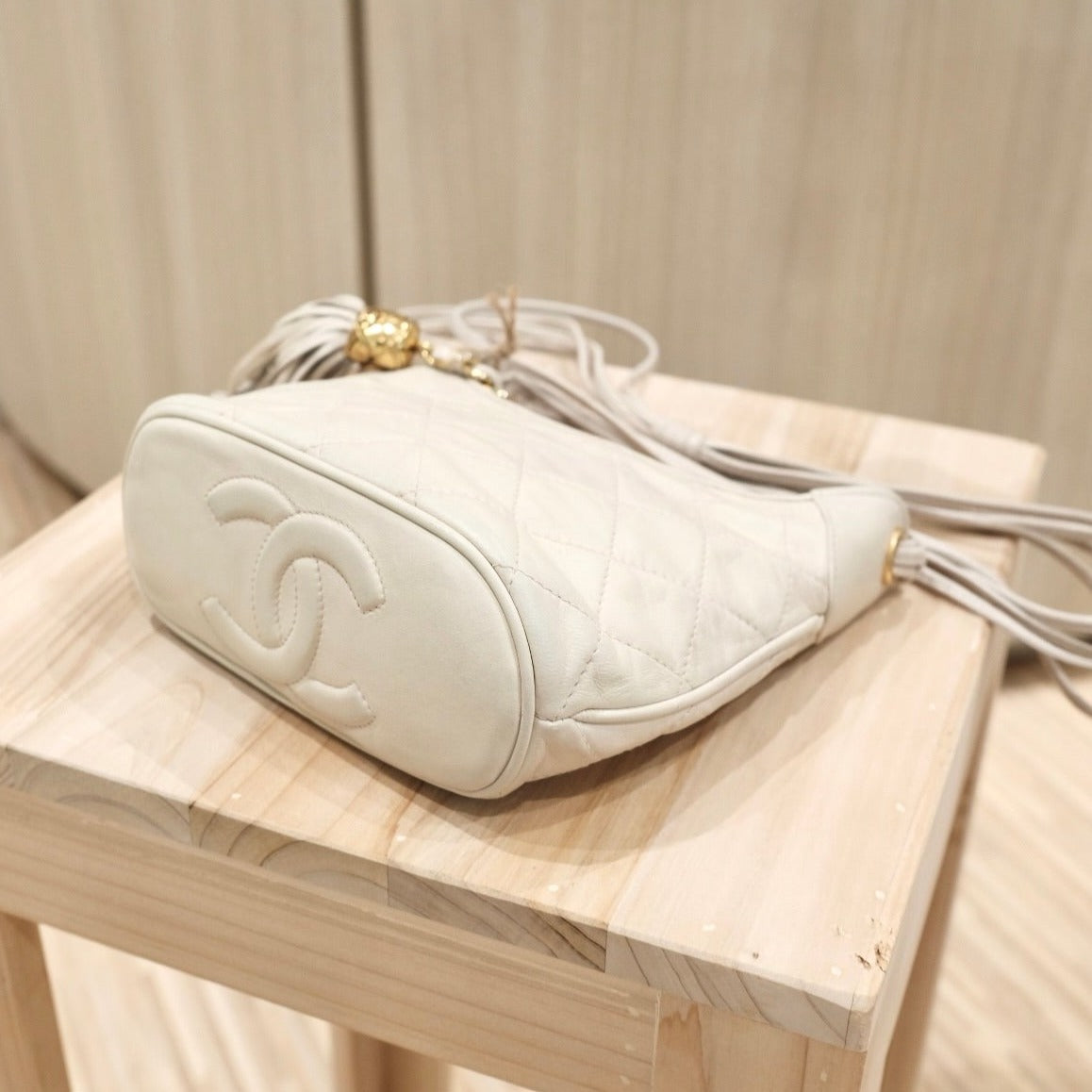 Chanel vintage hobo shoulder bag