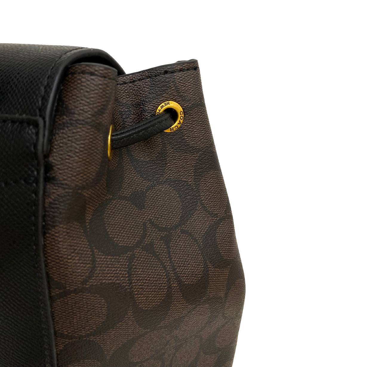 Evie backpack in signature canvas