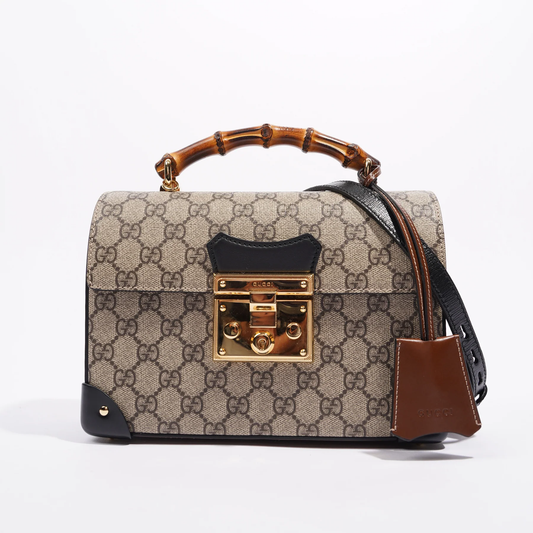 Gucci Bamboo cloth crossbody bag