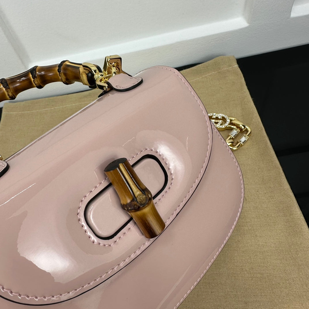 BOLSA GUCCI BAMBOO 1947 PEQUENA