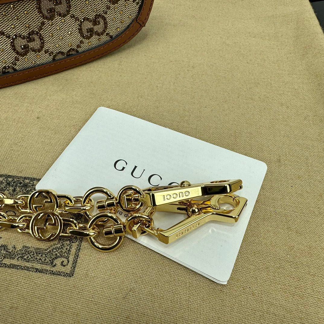 BOLSA GUCCI BAMBOO 1947 PEQUENA
