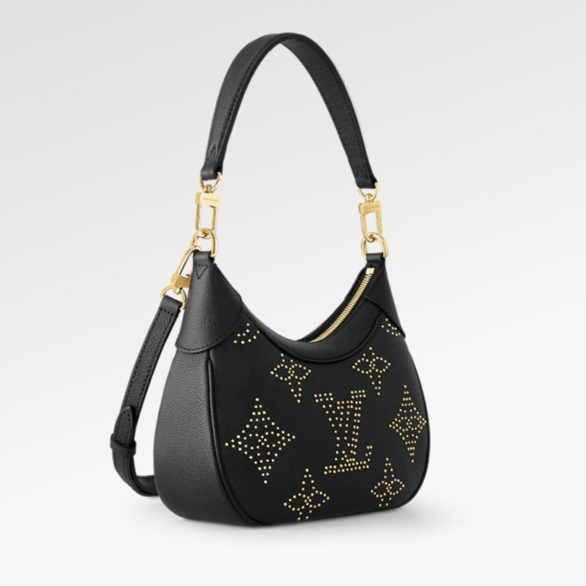 Louis Vuitton Monogram Plain Leather Logo Handbag