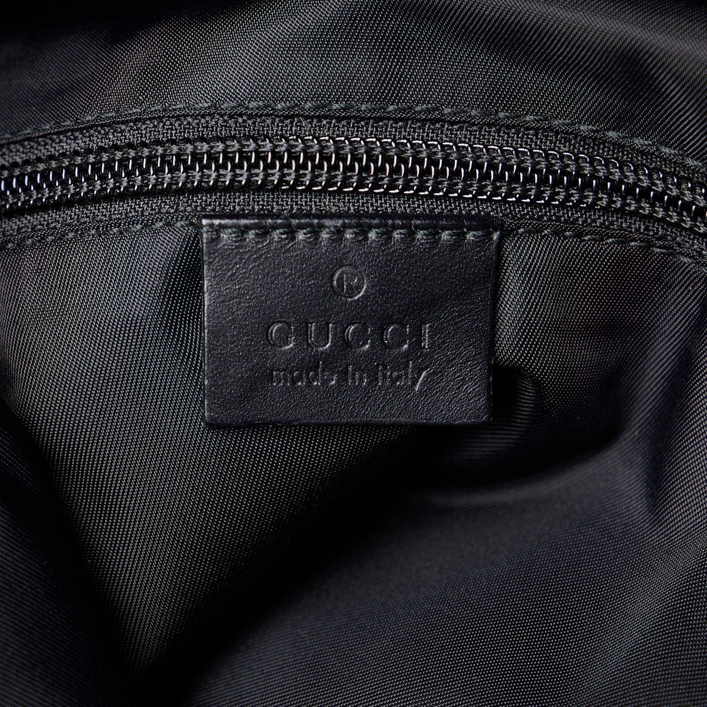 GUCCI Techno Web Fold Over Backpack
