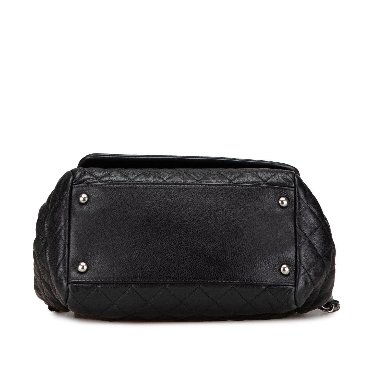 Black Chanel Small Quilted Calfskin Istanbul Accordion Flap Shoulder Bag