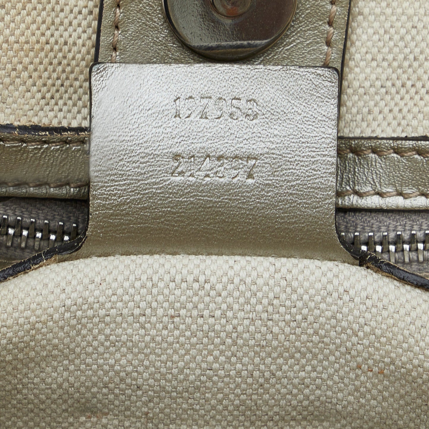 Silver Gucci GG Imprime Joy Tote Bag