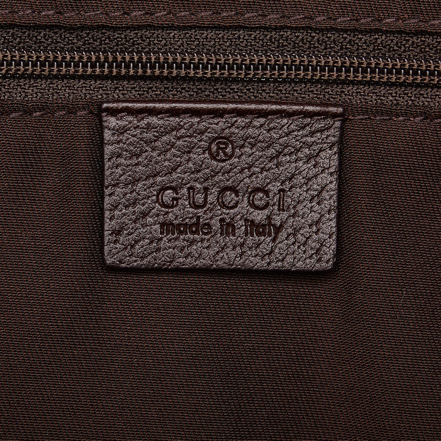Brown Gucci GG Canvas Abbey D-Ring Tote Bag