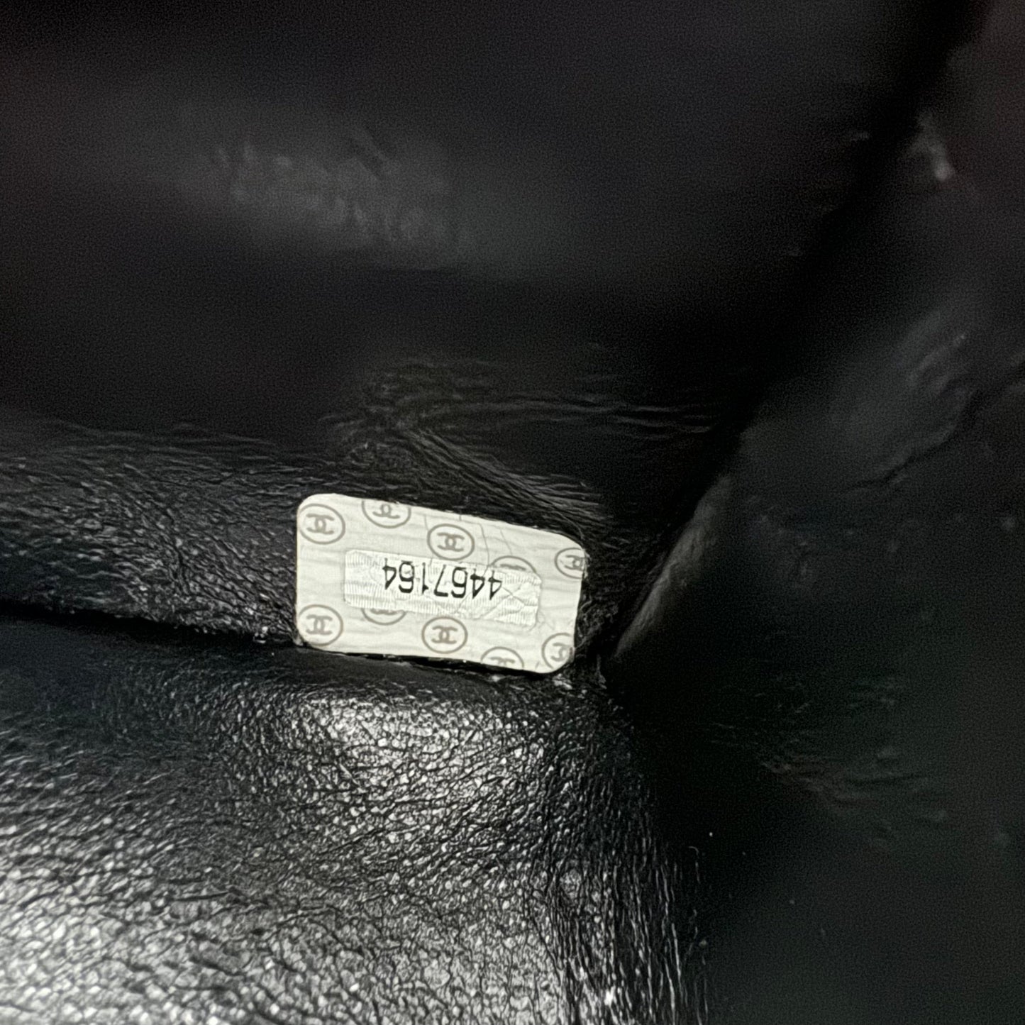 Chanel Navy Velvet Shoulder Flap Blackpack Vintage Silver HW, 1996
