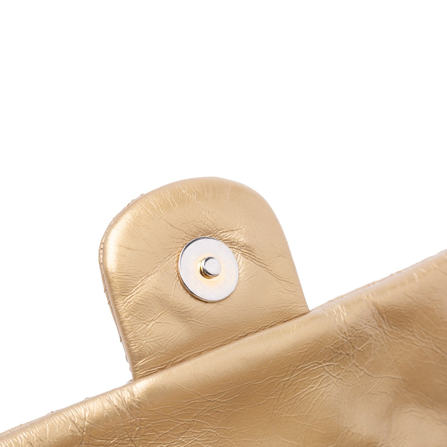 Gold Chanel Quilted Calfskin Ca D'Oro Flap Shoulder Bag