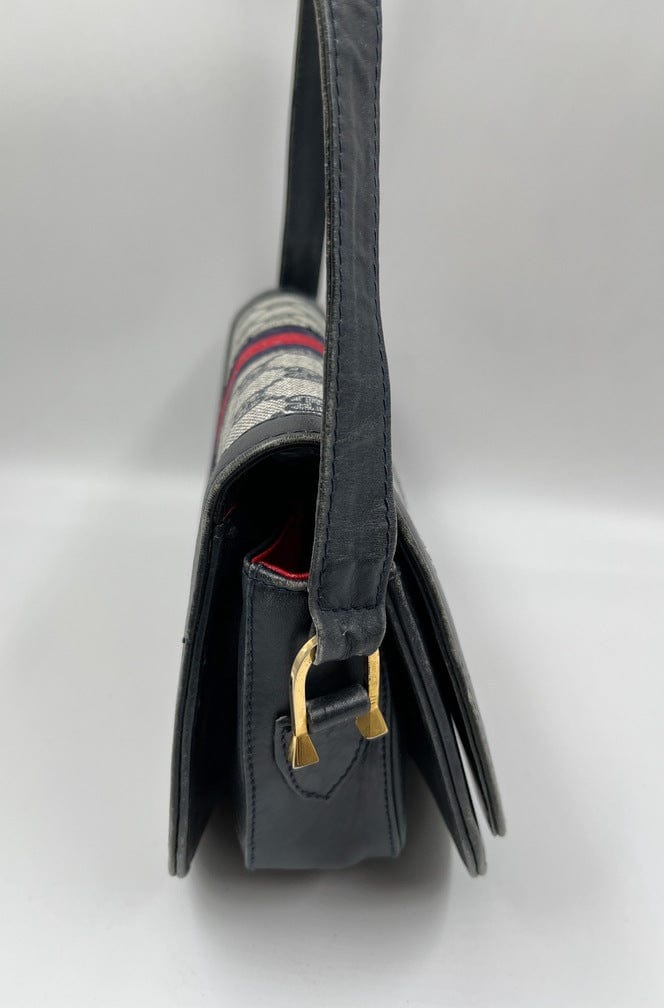 Vintage Gucci Canvas Crossbody Bag
