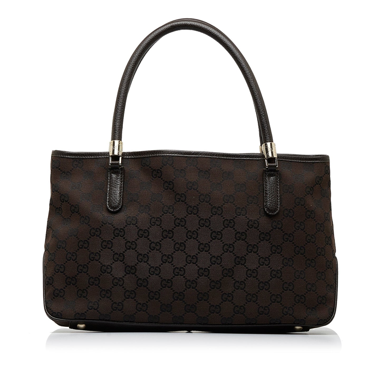 Brown Gucci GG Canvas Tote