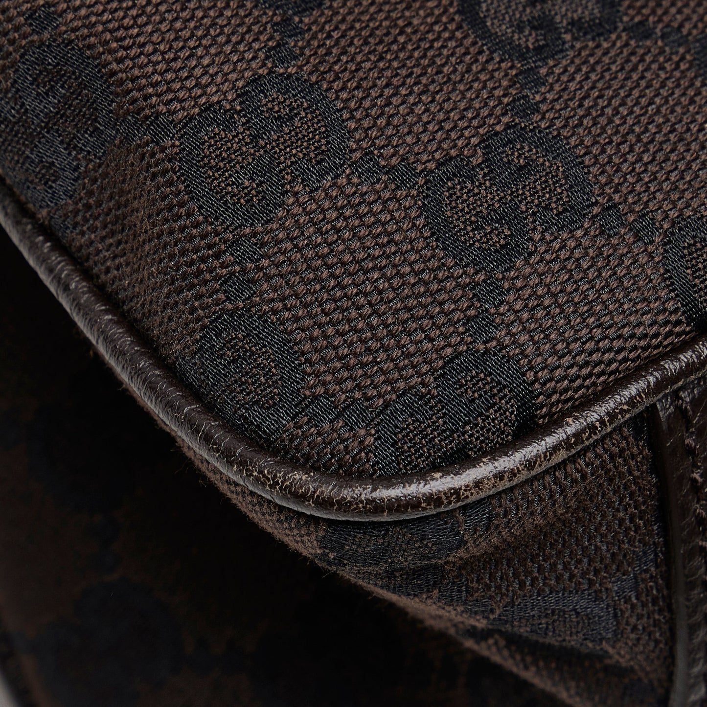 Brown Gucci GG Canvas Tote